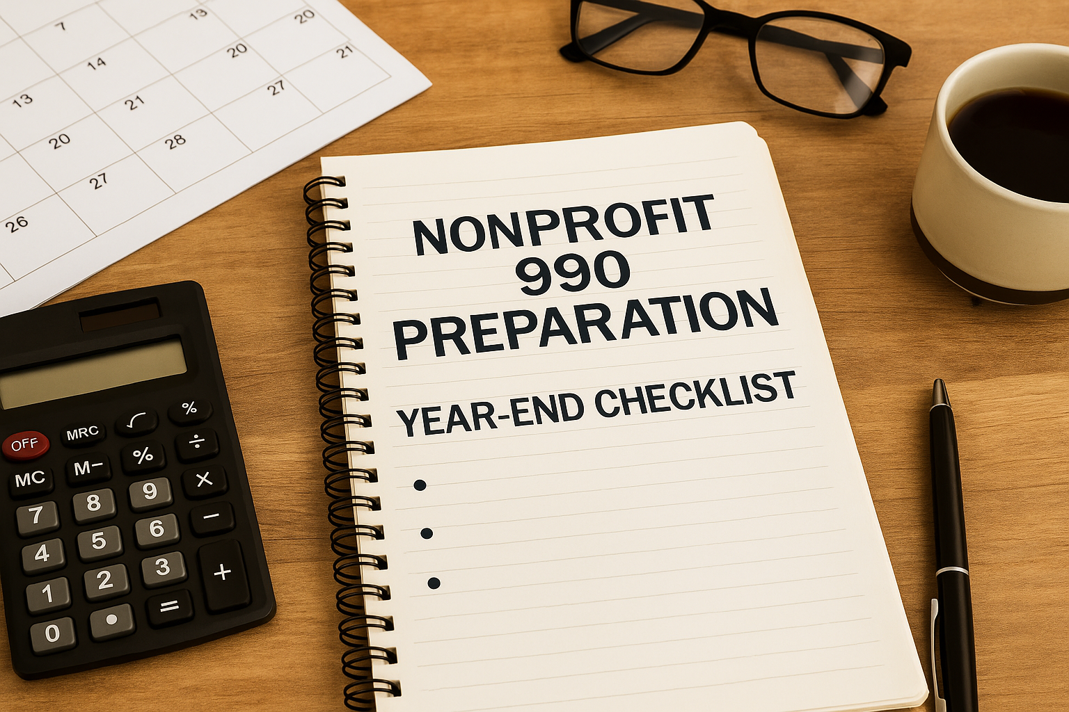 Nonprofit 990 Preparation: Year-End Filing Checklist