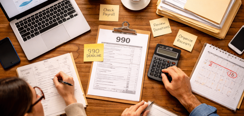 nonprofit 990 filing preparation