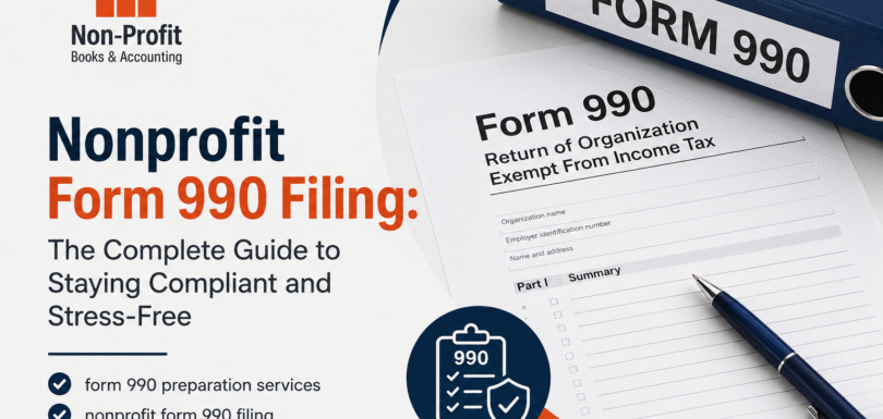 nonprofit form 990 filing