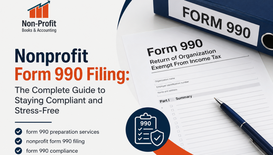 nonprofit form 990 filing