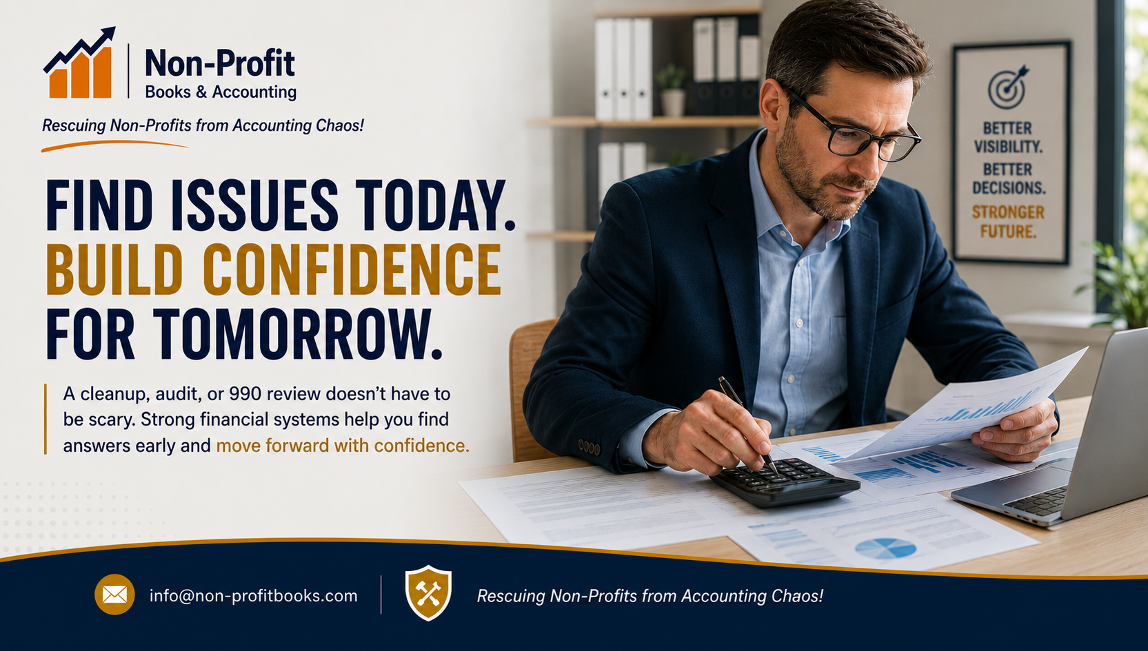 I’m Afraid a Cleanup, Audit, or 990 Review Will Uncover Mistakes We Should Have Caught Months Ago
