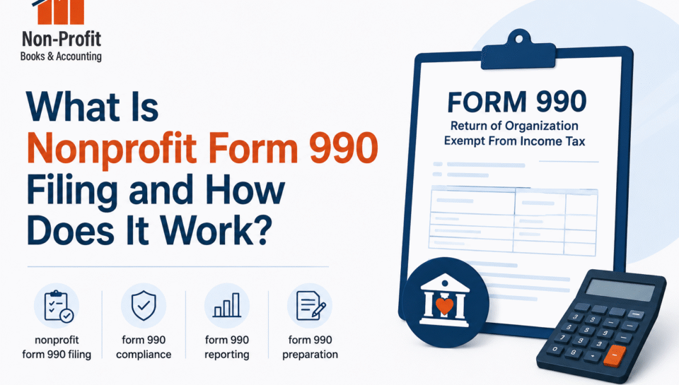 nonprofit form 990 filing